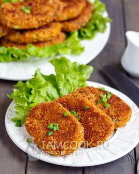 Котлеты из тыквы