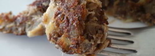 котлеты из зелёной чечевицы с кабачком. Шаг 8