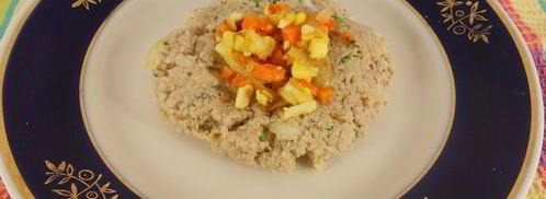 котлеты рыбные с начинкой в овсяной панировке. Шаг 6