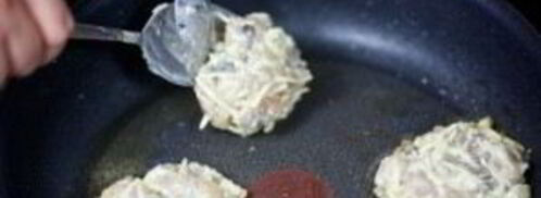 куриные котлеты с грибами. Шаг 10