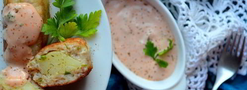 куриные котлеты с картофельной начинкой. Шаг 5