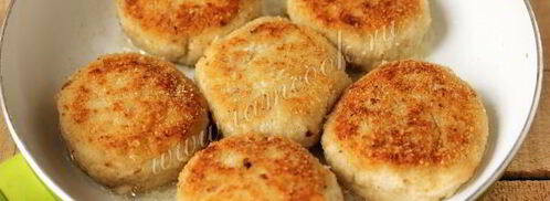 куриные котлеты с маслом. Шаг 7