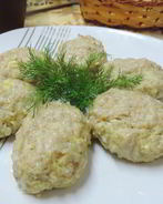 Куриные котлеты с начинкой