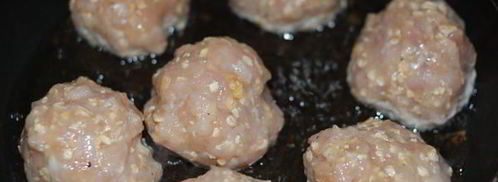 куриные котлеты с овсяными хлопьями. Шаг 5