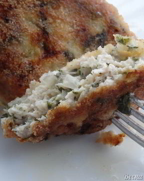 Куриные котлеты Весенние