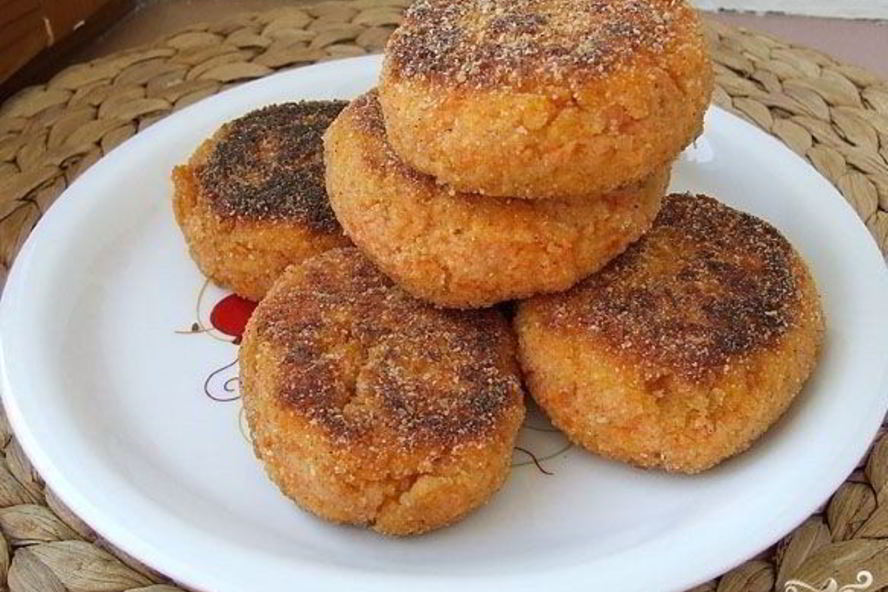 Рецепт морковных котлет