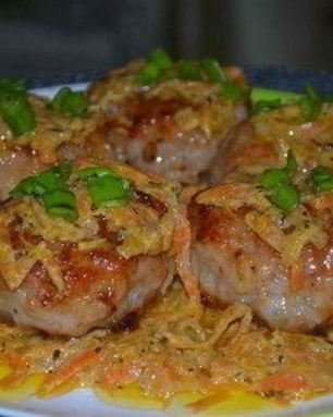 Мясные котлетки в молочном соусе