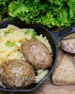 Мясные котлеты, запеченные в духовке