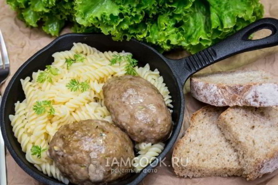 Рецепт мясных котлет, запеченных в духовке