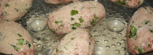 паровые котлеты с цветной капустой. Шаг 6