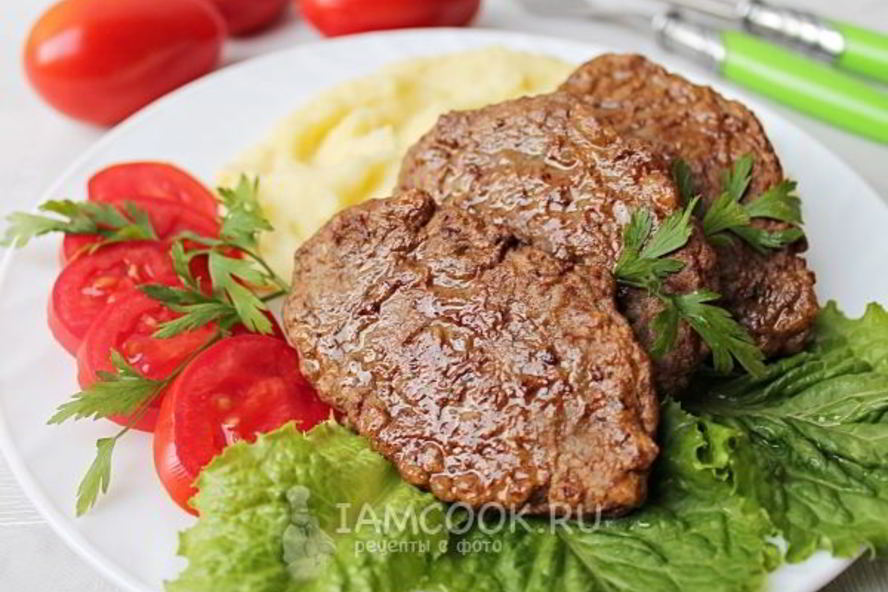 Рецепт печеночных котлет с рисом