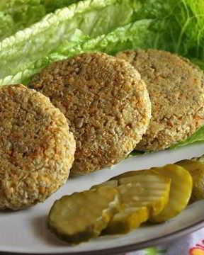 Рисовые котлеты с морковью и семечками