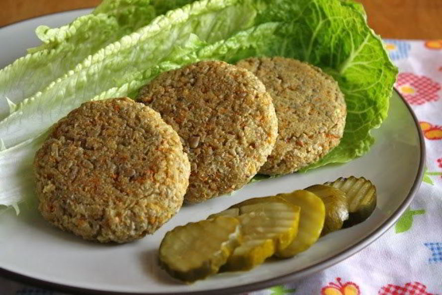 Рецепт рисовых котлет с морковью и семечками