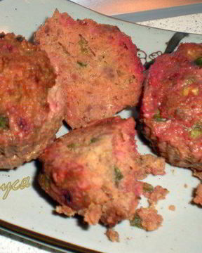 Яркие котлетки