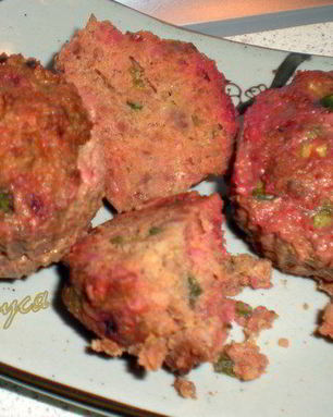 Яркие котлетки