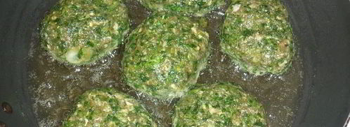 зеленые котлеты. Шаг 3