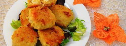 золотые рыбные котлеты с киноа. Шаг 3