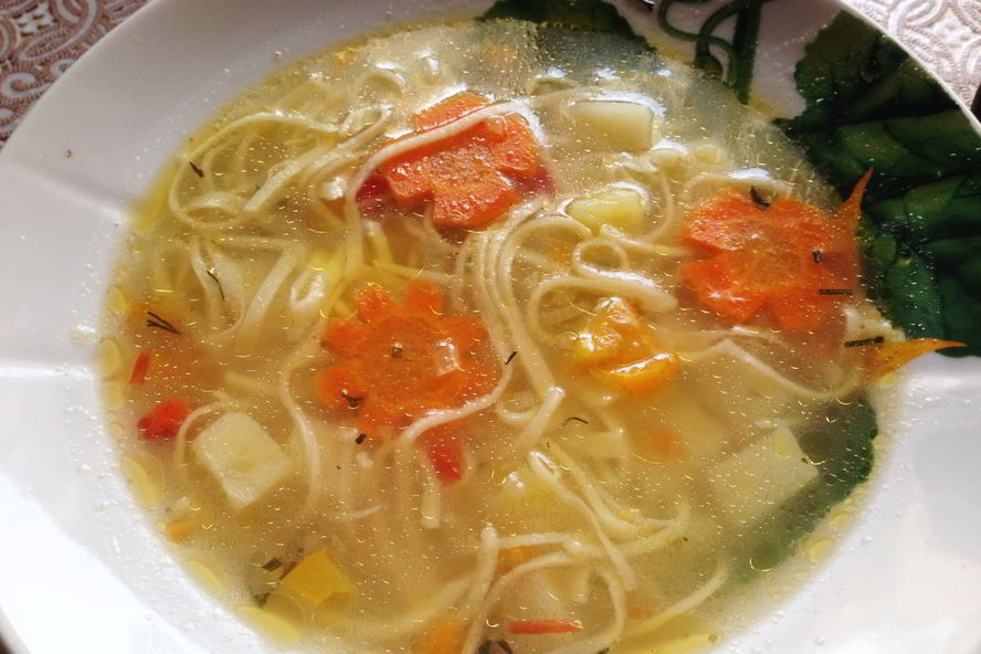 Рецепт лапши куриной по-домашнему