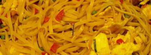 лапша с курицей и овощами по-сингапурски. Шаг 6