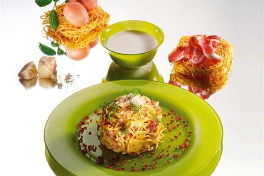 Рецепт лапши с соусом карбонара