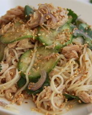 Лапша Somen с тунцом