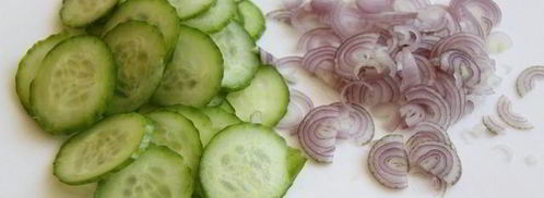 лапша somen с тунцом. Шаг 4