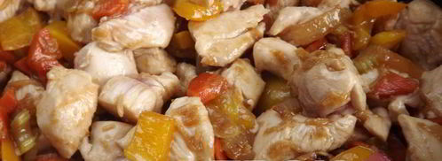 лапша удон с курицей и овощами. Шаг 5