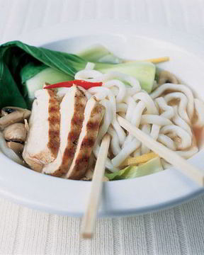 Лапша удон с курицей