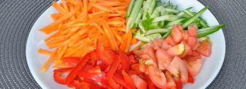 лапша удон с овощами. Шаг 7