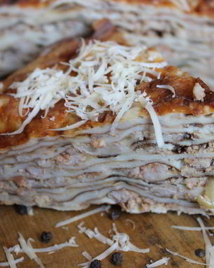 Блинная лазанья