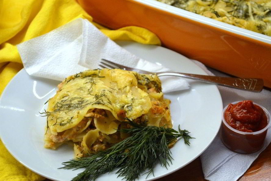 Рецепт домашней лазанья