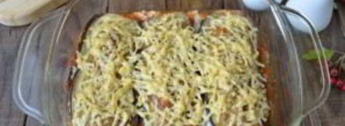 лазанья из баклажанов с сыром. Шаг 10