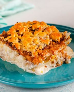 Лазанья из капусты с белой рыбой