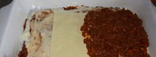 лазанья под соусом бешамель. Шаг 4