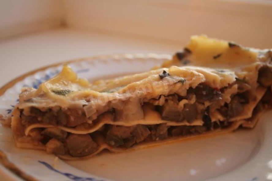 Рецепт лазаний постная