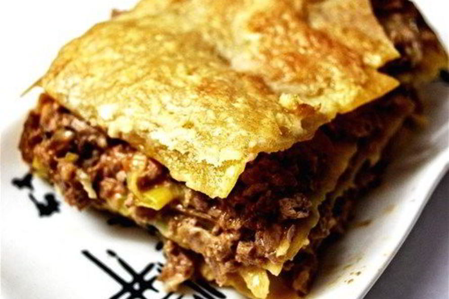 Рецепт лазаний с чеддером