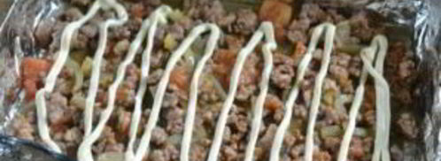 лазанья с фаршем в духовке. Шаг 7