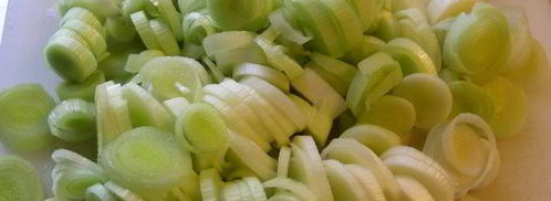 лазанья с грибами, луком-пореем и сыром чеддер. Шаг 2