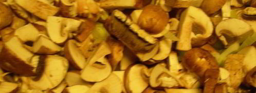 лазанья с грибами, луком-пореем и сыром чеддер. Шаг 4