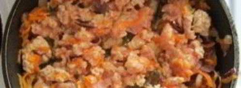 лазанья с куриным фаршем. Шаг 2