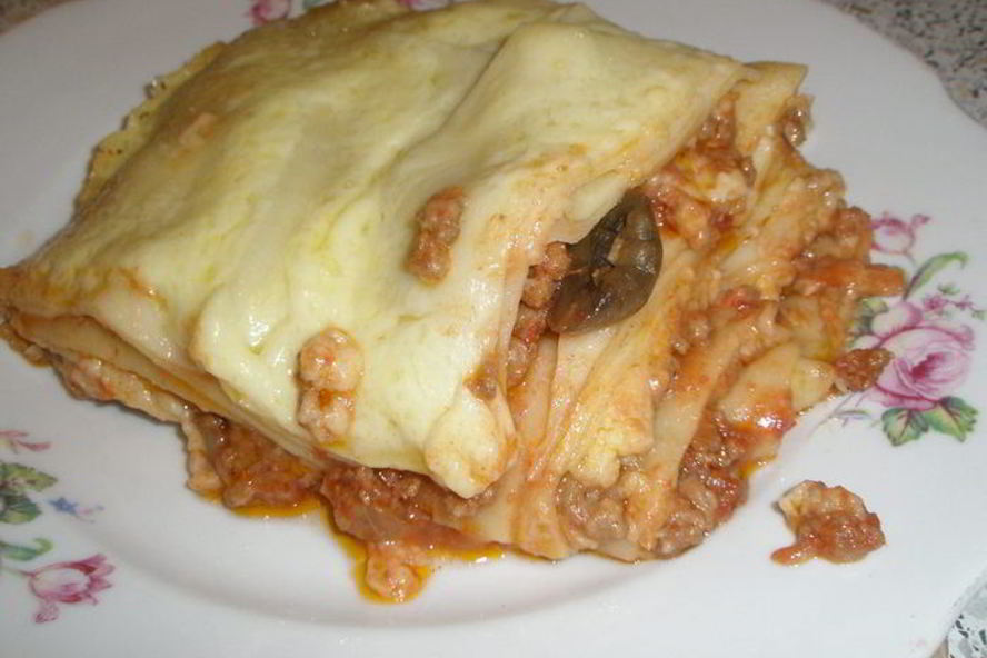 Рецепт лазаний с мясом нежность