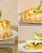 Лазанья с тыквой, шпинатом и рикоттой