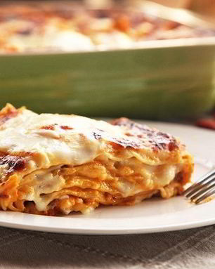 Лазанья с тыквой