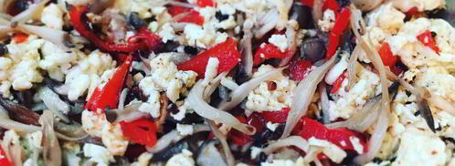 лазанья с вешенками и адыгейским сыром под соусом бешамель. Шаг 7