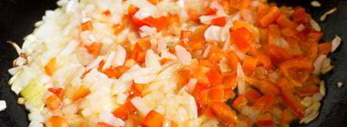 лазанья со свининой и овощами. Шаг 4