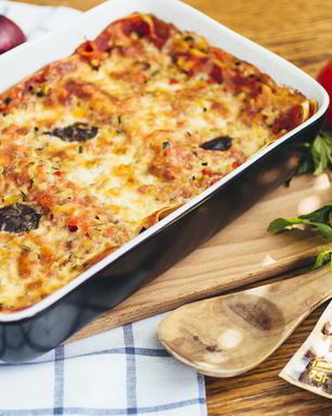 Овощная лазанья