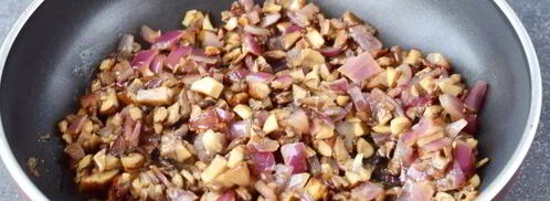 постная лазанья с грибами. Шаг 6