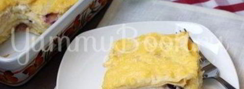 сладкая лазанья с творогом. Шаг 6