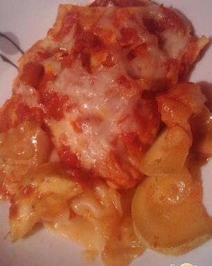 Вегетарианская лазанья