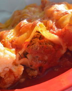 Каннелони с цветной капустой